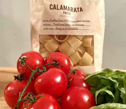 Roasted Tomatoes Calamarata